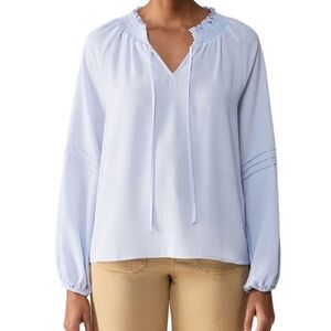 Social standard Women's Light Blue Blouse Size L